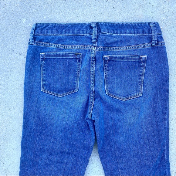 BANANA REPUBLIC jeans Capri cropped denim cuffed women’s blue denim short crop 2 - Picture 7 of 8
